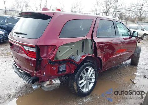 2021 Dodge Durango R/T Awd z USA, uszkodzony, nr VIN 1C4SDJCT2MC882978